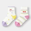 Balabala Socks spring 2025 new girls toddler short socks Hot