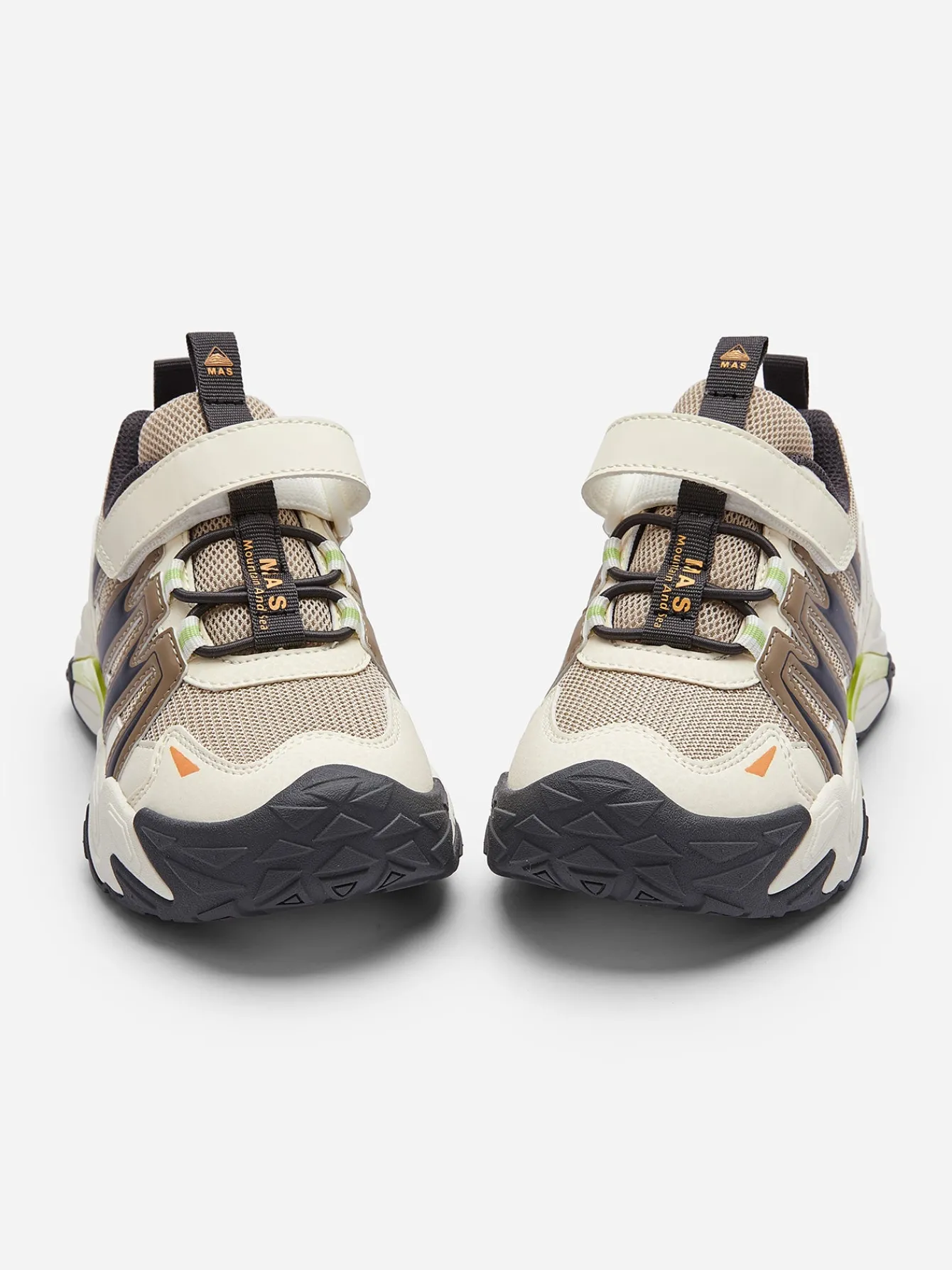 Balabala Sports shoes 2025 spring new Boy Toddlers outdoor shoes Light Camel Gray Clearance