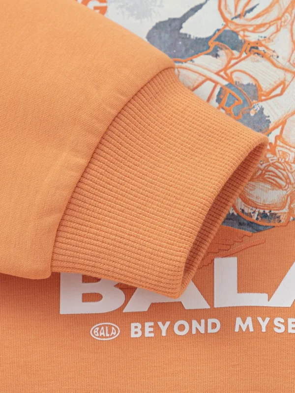 Balabala 2025 Spring New Boy Round Neck Sweatshirt Discount