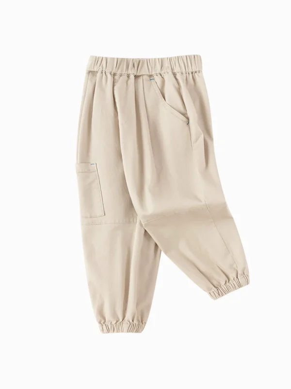 Balabala 2025 Spring New Boy Woven Long Pants Cheap