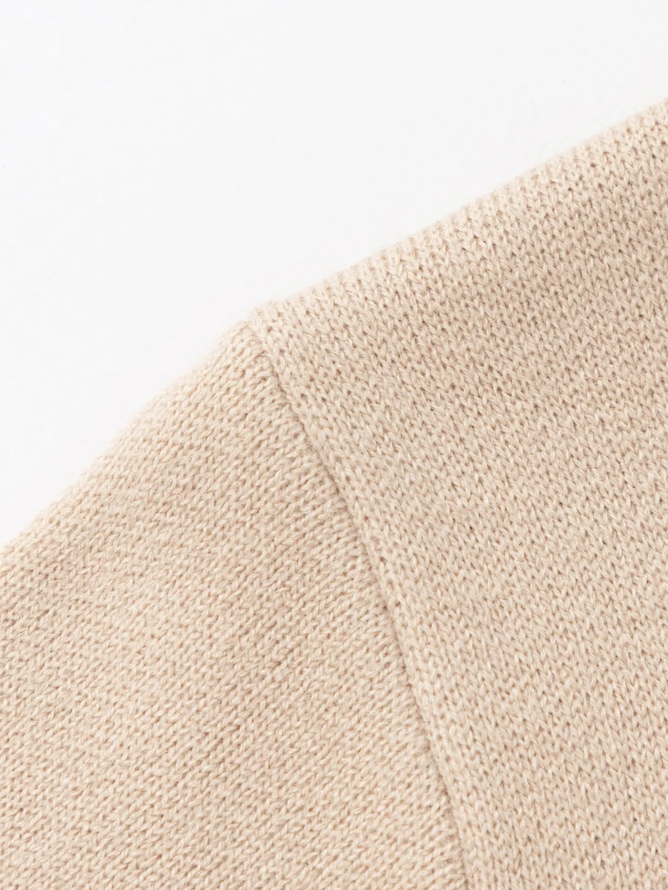 Balabala Sweater 2025 new spring style for Toddler Boys round neck Khaki Outlet