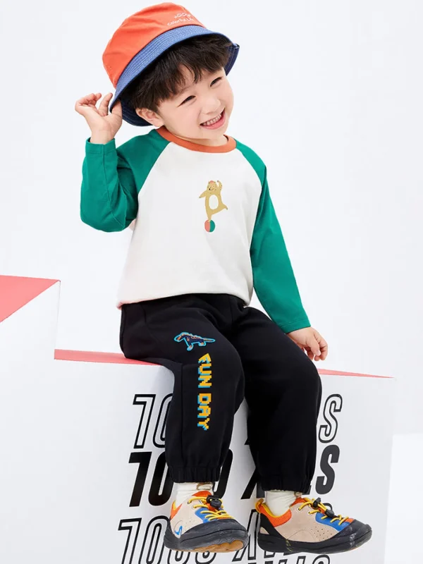 Balabala Toddler Boy Loose Elasticity Trousers208322108203 Store