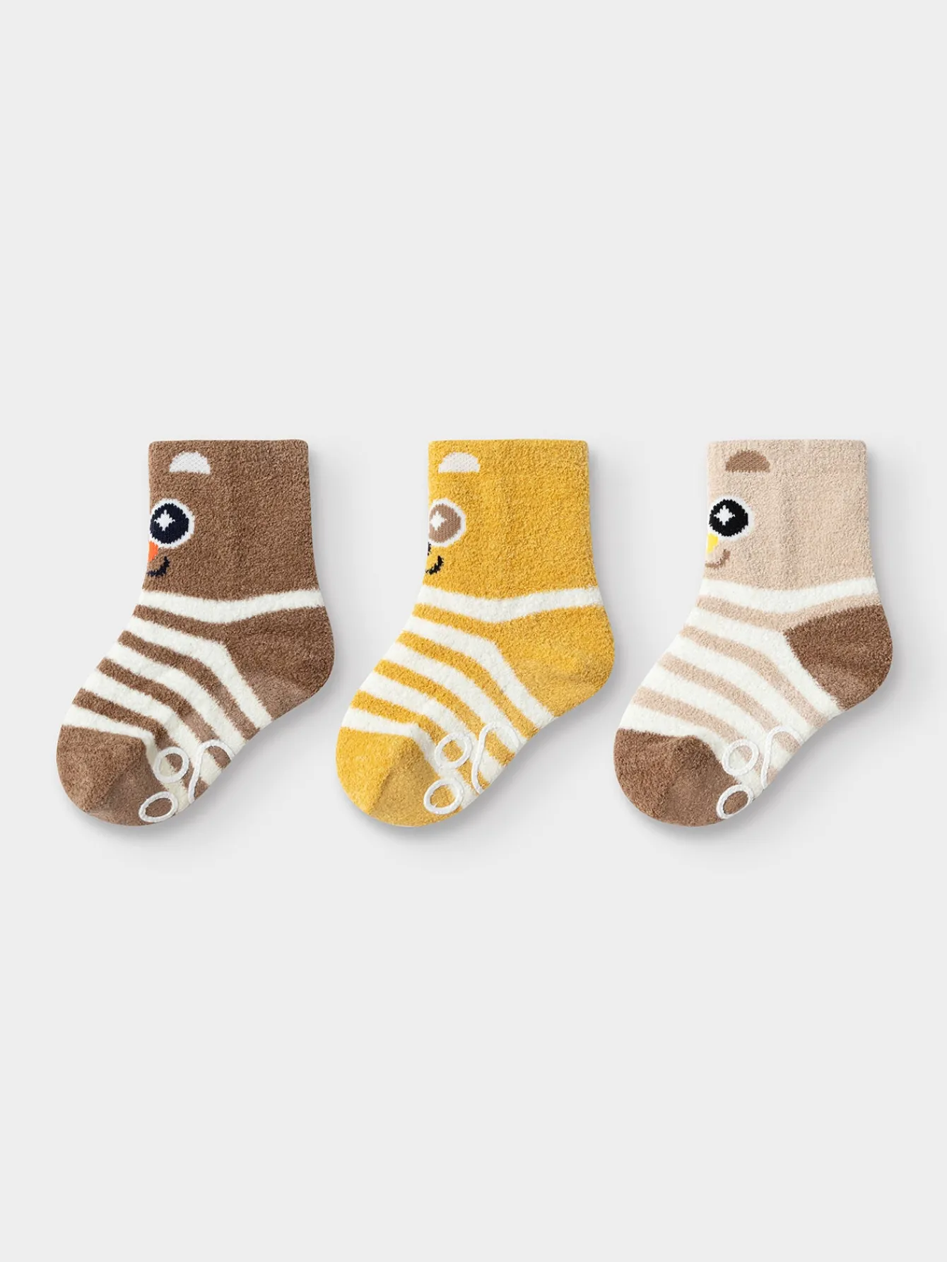 Balabala Unisex Baby And Toddler Multicolor Expression Socks Hot