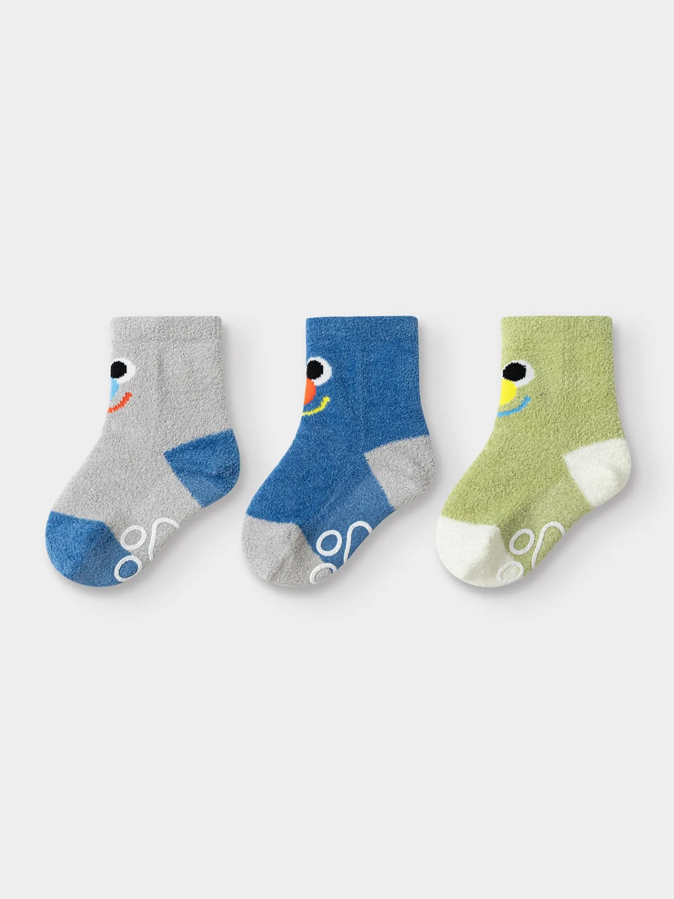 Balabala Unisex Baby And Toddler Multicolor Expression Socks Hot