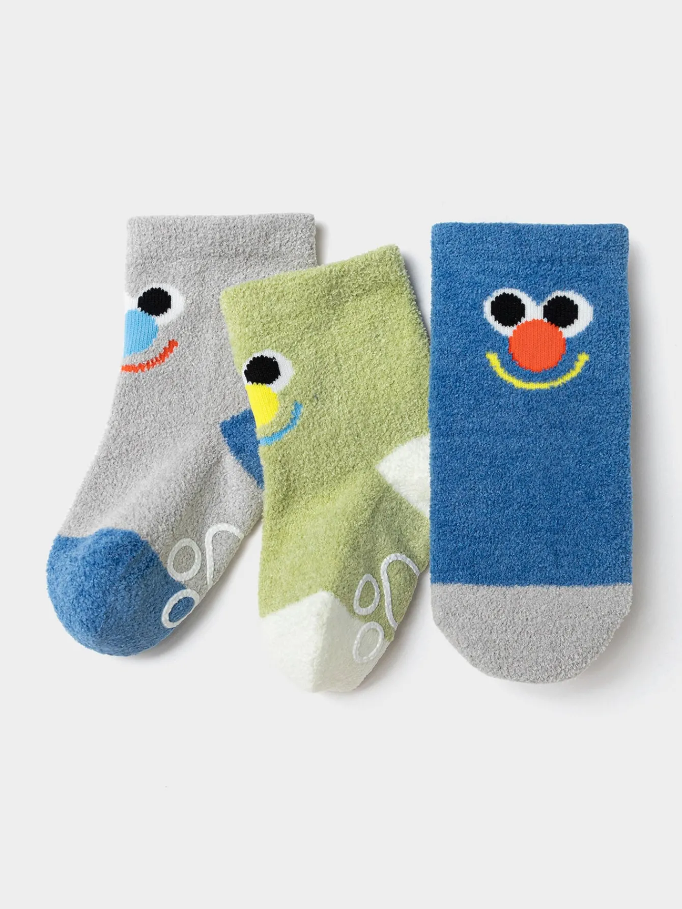 Balabala Unisex Baby And Toddler Multicolor Expression Socks Hot