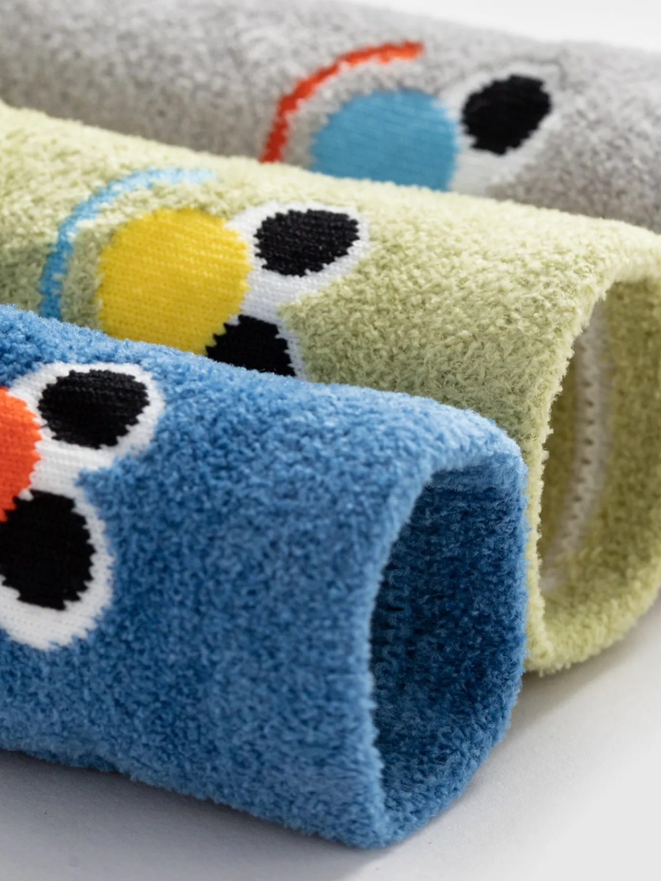 Balabala Unisex Baby And Toddler Multicolor Expression Socks Hot