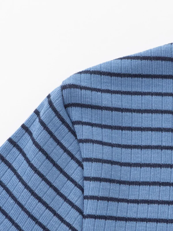 Balabala Unisex Home Stripes Underwear White Blue Hue Best Sale