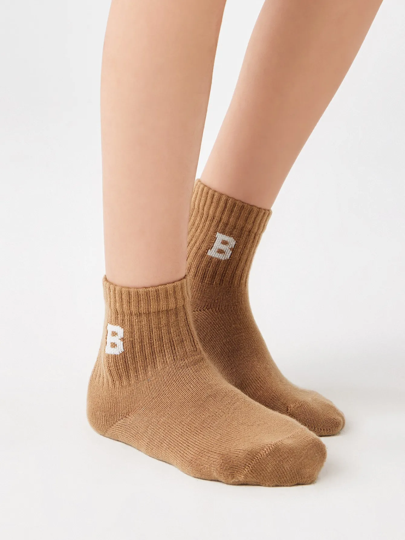 Balabala Unisex Toddler And Kid Stretch Maillard Color Socks Hot