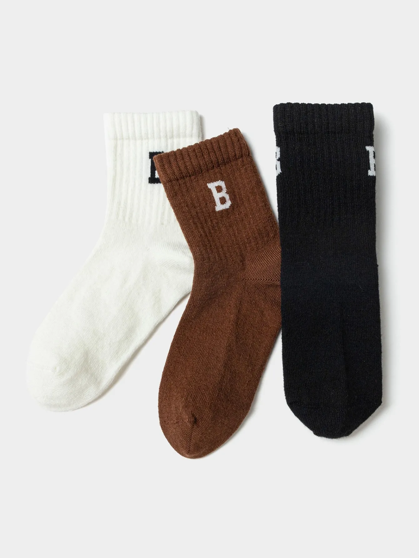 Balabala Unisex Toddler And Kid Stretch Maillard Color Socks Hot